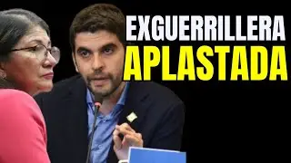 CADAVID HIZO LLORAR A EX FARC EN EL CONGRESO POR PALESTINA 