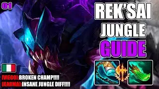REK’SAI JUNGLE SPIEGATA BENE 🔥 | Guida Completa ITA su Early Game e Macro #01