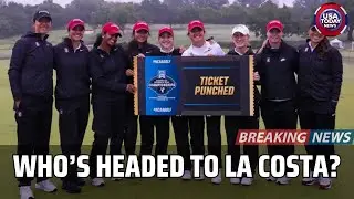 NCAA Women&rsquo;s Golf Championship Field Set! Top Teams Punch Tickets to La Costa । USA TODAY NEWS