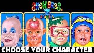 THE ABSOLUTE WEIRDEST GAME I HAVE EVER BEEN SPONSORED TO PLAY | Snow Bros. 2 Special