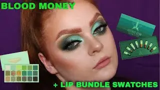BLOOD MONEY TUTORIAL + LIP BUNDLE SWATCHES - MONEY HONEY