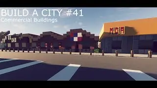 Build a City #41 // Commercial Buildings // Part2  // Minecraft Timelapse // 60FPS