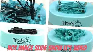 Bobby Pin and Hair Clip Magnetic Holder: HairpinPal (Sea Foam Teal)