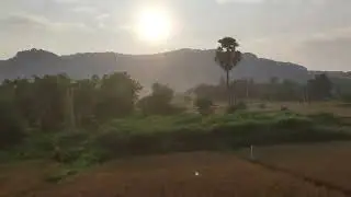 The View of mountain🗻⛰️ from our beautiful😍✨❤ Town Sahibganj💝 jharkhand