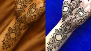 Easy Arabic Mehndi design Front hand | Simple front hand mehndi design | mehandi | mehndi Designs