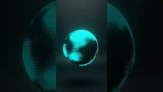 Sci-Fi Sphere Loop Animation |Smooth and Satisfying loop animation  #loopanimation #3danimation
