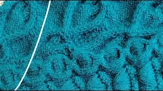 Capa Tejida en Corazones Parte I (inicio) #Tendencia