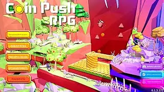 Coin Push RPG - RPG в режиме ожидания и игры с толканием монет! | Coin Push RPG Demo #1