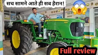 John Deere 5210 Tractor Review | Price, Mileage, Features & Full Details 2025 #johndeere5210 #review