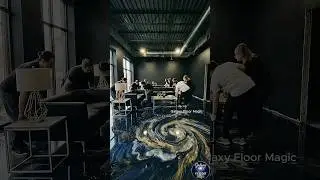 From Concrete to Galaxy Marble #eproxy #interiordesign #renovation