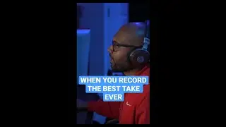 When You Record The Best Take Ever | Music Studio Skits - Recording Studio Skits #shorts