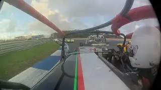 Last Lap Crash - Estoril Caterham Festival 2024 - 420R Race 1