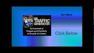 Digi Traffic Generator:Keep this Quiet...Secret New Backlinking Software