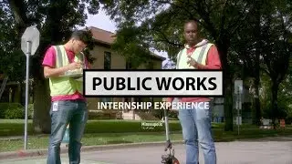 Public Works internship experience