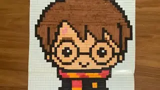 Harry Potter pixel art!#pixelart#harrypotter#creative