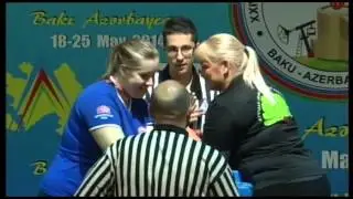 SENIOR WOMEN LEFT +80KG   ALINA, SAMOTOY RUSSIA 7803 CINGULE, ZANNA LATVIA 2303