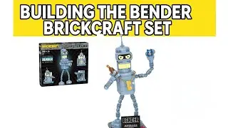 Building the Bender Brickcraft Set! Custom Futurama Brick Figure Review and Showcase