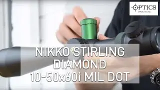 Nikko Stirling Diamond 10-50x60 Illuminated MIL Dot Riflescope - QUICK-FIRE REVIEW