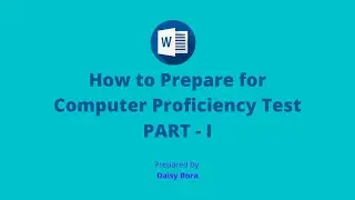 How to Prepare for Computer Proficiency Test | Assam Secretariat | DTE Junior Assistant