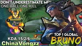 Build Item Bruno Tersakit 2020 Terbaru - Top 1 Global Bruno Mobile Legends