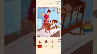 #Art jigsaw puzzle game level 3# #puzzle #how #brain#puzzlegame 
