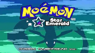 (GBA) POKEMON: Moemon Star Emerald = Gameplay - 002