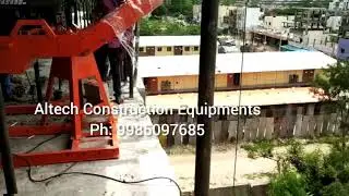 Mini lift single phase#material lifting machine#minicrane#monkey crane #monkey hoist machine#winch