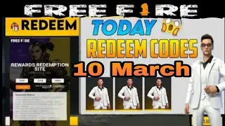 Free Fire Redeem Code | 10 March FF Redeem Code | India Championship Free Fire Redeem Code Today
