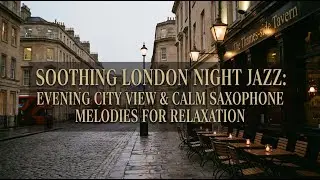 Enjoy Jazz Music with Stunning London City View at Night