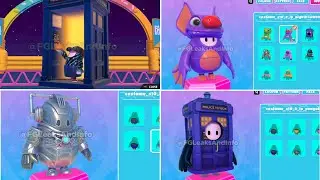 *NEW* Fall Guys Season 4 new Collab & Cosmetics LEAKED!