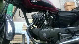 Motorcycle engine idle sound ASMR