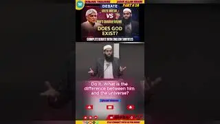 Islamic Logic On God 🕌 | Javed Akhtar Debate Mufti Shamail | Eng Sub | Part 10 ✨
