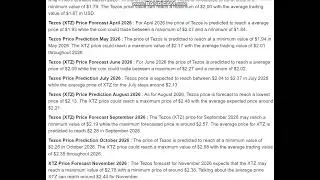 Tezos (XTZ) Price Prediction    2026  - Tezos (XTZ) Price Prediction
