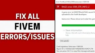 FiveM &ndash; How to Fix FiveM Errors/Issues! | Complete 2024 Guide