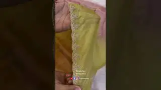 🔥ऐसी Designer H O Silk साड़ी कम ही मिलती है...#saree #ytshorts #shorts