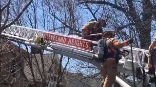 Woman, Newborn Escape Cleveland Heights Fire