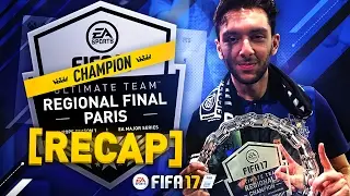 FUT CHAMPIONS PARIS REGIONALS CHAMPION | WON $30,000 | FIFA 17