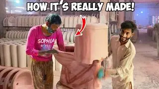 Ceramic Toilet Seat Manufacturing Process in Factory | How Commodes Made