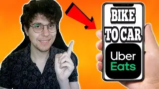 How To Change Uber Eats Bicycle To Car