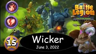 Wicker Colossus - Burning Attacks & Wounded - Cheap and Easy
