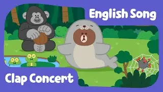 [Brown TV] Clap Concert｜KIDS SONG｜Nursery Rhymes｜Line Friends Kids