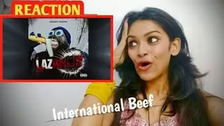 EMIWAY BANTAI - LAZANUS | International Beef | Diss track | Reaction Video | Hip Hop Vibes with Jiya