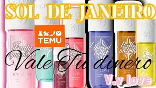 Body sprays fragrance  | Sol de Janeiro | body de Temu  V.V LOVE | #fragrance #fragrancereview 