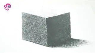 How to draw cube and shade a cube (shadow of the cube)