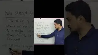 Pole strength of magnet #neet #youtubeshorts #educationl