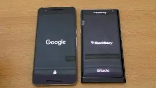 Nexus 6P vs Blackberry Priv - Speed & Camera Test (4K)