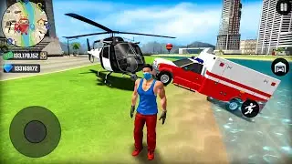 Go to Town 6 - Helicopter & Ambulance Driving in Open World Game - Android Gameplay