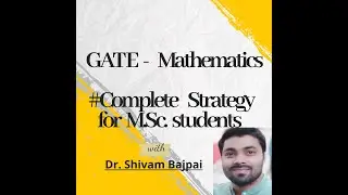 How to crack  GATE- MATHEMATICS for M.Sc. students #GATE #MATHEMATICS #MSc.