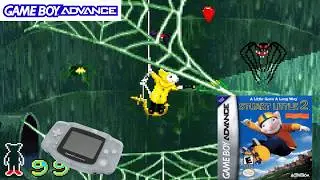 Stuart Little 2 (2002) Nintendo GameBoy Advance Gameplay HD～4K 60FPS