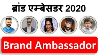 Brand Ambassador 2020 I ब्रांड एम्बेसडर 2020